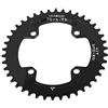 Kuuleyn Corona per Bicicletta, Corona Singola per Bicicletta, BCD 104MM 40T 42T Corona Larga Stretta Anello per Catena Singola per guarnitura AM/XC Bicicletta(42T)