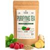 CAMINO DE CABRAS DETOX TEA | Spearmint Tea | Tisana Digestiva e Rilassante | Rinfrescante Tè alla Menta Verde, Finocchio, Anice, Cumino, Liquirizia, Zenzero e Lampone | Infuso Senza Caffeina | Anti Gonfiore | 100g