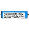 vhbw batteria compatibile con Panasonic ES-LT2N, ES-LT71, ES-LL21, ES-LL41, ES-LL41K503, ES-LT8N rasoio elettrico (680mAh, 3,6V, Li-Ion)