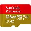 SanDisk Extreme 128GB microSD Card for Mobile Gaming, with A2 App Performance, supports AAA/3D/VR game graphics and 4K UHD Video, 160MB/s Read, 90MB/s Write, Class 10, UHS-I, U3, V30