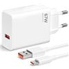 Generico 67W Caricatore Rapido Adattatore USB per Xiaomi,Caricatore Caricatore Turbo con Cavo USB C 1m per Xiaomi Redmi 13T/ 13/ 12S Ultra/ 13 Lite/ 12X/ 11T,Note 13Pro/12Pro/11Pro,11S 11 Ultra,Poco F5 X5 Pro
