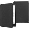 MoKo Custodia per 7 Kindle Paperwhite 12th Generation 2024&Kindle Colorsoft Signature Edition 2024, Custodia Protettiva in Policarbonato di Stile Semplice e Elegante per Kindle Paperwhite 2024, Nero