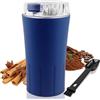BORDEAG Macina Caffe' Elettrico Macinacaffè Elettrico: Macinino Caffè 300W, Macina Spezie Elettrico con Lama in Acciaio Inossidabile, Coffee Grinder, Macinino per Semi di Lino, Pepe, Sale, Noci, Cereali