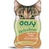 Wonderfood Oasy Oasy Cat Delicatesse Pate Fine Pollo 85 gr Vaschetta Umido Per Gatti