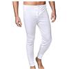 NOTTINGHAM Mutanda Uomo Gamba Lunga PL110 Caldo Cotone Bianco 4-5-6 (Bianco, 6 XL IT Uomo)