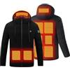 KHIRVWL 2024 Offerte Lampo del Giorno Gilet Riscaldabile Uomo Donna Giacca invernale in cotone con riscaldamento monocomando a 9 zone. Giacca in cotone con riscaldamento alimentato tramite USB