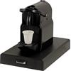 Baroni Home Porta Capsule Caffè Professionale ad 1 Cassetto, Porta Capsule con Divisione a Scomparti, capacità 55 capsule, Organizzatore per Caffetteria con Cassettiera, 38x23x5 cm, Nero
