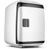 BLUNOA 13 L Mini Frigo Frigorifero Da Tavolo Frigo Personale Con Funzione Di Raffreddamento E Calore Riscaldatore Per Alimenti E Bevande Per Camera, Ufficio, Auto, Cura Della Pelle E Cosmetici AC / DC ( Colo