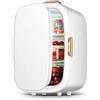 BLUNOA 20 L Mini Frigo Per Camere Da Letto Frigorifero Da Tavolo Indipendente Più Fresco E Più Caldo Riscaldatore Per Alimenti E Bevande Per Camera Da Letto, Cosmetici, Farmaci, Casa E Viaggi AC + DC ( Color