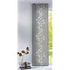 Gardinenbox Tendril - Tenda a pannello in tessuto di alta qualità con binario di scorrimento, 100% poliestere, grigio, altezza x larghezza 245 x 60 cm
