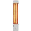 Eden pulse Stufa da bagno al quarzo 600-1200W orientabile, ideale per riscaldare piccoli spazi e fornire comfort in casa.