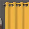 Soleil d'ocre OSCURANTE Tenda con Occhielli, Giallo, 140 x 180 cm