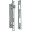 KeyMet Serratura da infilare 90/20 sinistra/destra, con telaio tubolare e contropiastra zincata