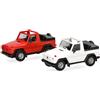 herpa Kit di Modellismo MiniKit Puch G-Classe (W460) Cabrio, Miniatura in scala 1:87, pezzo da collezione, kit per modellismo, plastica, colore: bianco/rosso