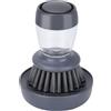 SZDPC Spazzola per Piatti con Dispenser di Sapone, Pennello Cucina per la Pulizia di Piatti, Pentole e Lavelli, Set di Spazzole Pulizia con Supporto