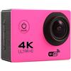DIGNIFE Action Camera, 2,0 H16-6S Azione fotocamera HD, 720p Impermeabile Dvr Wifi Sport Camera, telecamera telecomandata Dash fotocamera, videocamera di registrazione ad anello(Pink)