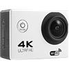 DIGNIFE Action Camera, 2,0 H16-6S Azione fotocamera HD, 720p Impermeabile Dvr Wifi Sport Camera, telecamera telecomandata Dash fotocamera, videocamera di registrazione ad anello(White)