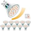 KEJIYILT Lampadina GU10 LED Dimmerabile 10 Pezzi, 6W Lampadine Equivalente alogeno 65W Alogene Luminose 650lm 2700K Bianco Caldo Lampadine LED 230V Angolo di emissione 120°