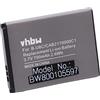 vhbw batteria sostituisce Alcatel OT-BY10, CAB30M0000C1, OT-BY20, CAB30U0000C1 per smartphone cellulare (700mAh, 3,7V, Li-Ion)
