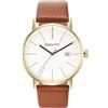 Gigandet Orologio Analogico al Quarzo Giapponese Uomo con Cinturino in Pelle 13VNAG42NE/008