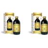 Dr Giorgini ACCIAIOVIS Liquido analcoolico - 200 ml (integratore di ferro liquido naturale, alta digeribilità, arricchito con vitamine, minerali ed estratti naturali) (Confezione da 2)