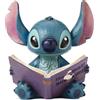 Enesco Jim Shore for Enesco, soprammobile Disney, Stitch con Libro, 14,6 cm