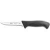 Sanelli Linea Skin, Coltello Macellaio Disosso professionale cm.12, Acciaio Inossidabile, Nero, Lunghezza lama 12 cm.