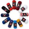 Red Heart Super Saver - Kit di filati super creativi America, con 12 confezioni da 50 g, 4 filati pettinati medi per lavoro a maglia e uncinetto, 12 colori, perfetto per maglioni grossi, coperte,