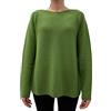 Carla Ferroni Maglia Donna in Pura Lana con Bottoni Decorativi Art 4206 (M, Verde)