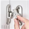 GUOYOU Serratura Porta Scorrevole,Chiavistello Porta Chiavistello per Porta in Legno Serratura Porta Interna 90/180 Gradi Blocca Porta Door Lock con Viti,per Cucine Camera Letto Studio Bagni