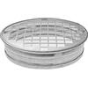 Repa Market Tappo terminale rotondo in acciaio zincato da 125 mm con rete in alluminio - Copertura rotonda per lo sfiato - Copertura per tubi interni ed esterni - Ventilazione dell'aria - Tappo te