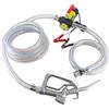YaoFaFa 12V 175W Diesel Pompa di Trasferimento 45L/Min Pompa di Trasferimento Carburante Elettrico con Ugello e Tubo per Diesel, Cherosene