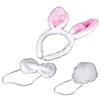 Inception Pro Infinite Set Costume - Travestimento - Carnevale - Halloween - Coniglio Rosa - Orecchie - Coda - Farfallina - Adulti - Donna - Ragazza