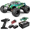 YONCHER YC380 Pro Macchina Telecomandata Professionale,1/16 Motore Brushless 62+Km/h Offroad 4WD Monster Truck per Adulti, 4x4 Camion 2 Batterie per Bambini