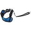 Record - Kit Pettorina Auto per Cani con Raccordo Cintura di Sicurezza. Imbottitura Massaggiante e Cuciture Catarifrangenti per Passeggiate e Viaggi in Sicurezza | L - Collo 54-78 cm, Vita 68-92 cm
