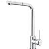 FRANKE 115.0668.280, Rubinetto per lavello da cucina Sirius L Side pull-out, Cromo