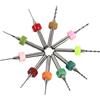 Jadeshay Punte da Trapano,10 Pezzi PCB Micro Trapano Punte 0.6-1.5mm Mini Drill Bits Set per Bigiotteria Circuito Stampato PCB Elettronica