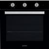 INDESIT Forno Elettrico, Estetica Inox, 60 cm, Classe Energetica A, Nero - IFW6530BL