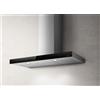 ELICA Cappa a Parete, Linea JOY BLIX/A/60, 60 cm, Classe Energetia B, Acciaio Inox + Vetro Nero - PRF0104625A