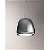 ELICA Cappa Sospesa, Linea EDITH HEAVYMETAL/F/50, 50 cm, Classe Energetica A, Acciaio Inox Lucido - PRF0098364