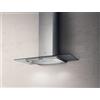 ELICA Cappa a Parete, Linea FLAT GLASS IX/A/90, 90 cm, Classe Energetica D, Acciaio Inox + Vetro - 68516390A