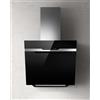 ELICA Cappa a Parete, Linea MAJESTIC NO DRIP BL/A/60, 60 cm, Classe Energetica A, Vetro Nero + Acciaio Inox - PRF0147731