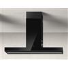ELICA Cappa ad Isola, Linea HAIKU ISLAND BL/A/120, 120 cm, Classe Energetica A, Vetro Nero - PRF0146286