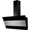 ELECTROLUX Cappa a Parete, 90 cm, Classe Energetica C, Vetro Nero + Acciaio Inox - LFV319Y - ULTIMI PEZZI