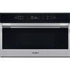 WHIRLPOOL Microonde con Grill ad Incasso, Linea W COLLECTION, h 38 cm, Capacità 31 Lt, Acciaio Inox + Vetro Nero - W7MD440