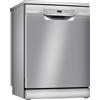 BOSCH Lavastoviglie a Libera Installazione, Serie 2, 60 cm, 12 Coperti, Classe Energetica E, Acciaio Inox - SMS2ITI11E