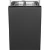 SMEG Lavastoviglie Slim a Scomparsa Totale, 45 cm, 9 Coperti, Classe Energetica E, Nero - ST4522IN