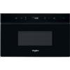 WHIRLPOOL Microonde con Grill ad Incasso, Linea ELEMENTS, h 38 cm, Capacità 22 Lt, Acciaio Inox - W67MN840NB
