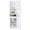 ELECTROLUX Frigorifero Combinato ad Incasso, Tecnologia LowFrost, h 177 cm, Capacità 268 Lt, Classe Energetica E, Bianco - KND5FE18S - sostituisce KNT2FF18T