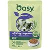 Oasy straccetti in salsa adult tacchino e verdure 100gr